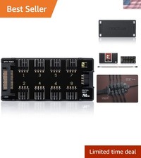 8 Channel Fan Hub for up to Eight 12V or 5V Based 4-pin PWM or 3-pin Fans Black picture