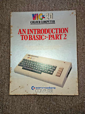 Commodore VIC-20 An Introduction to BASIC Part 2 Cassette Software and Book picture
