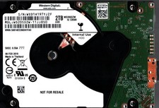WD20SDZW-11JJ8S0 S/N: WXD1A WESTERN DIGITAL 2TB THAILAND FEB 2019 picture