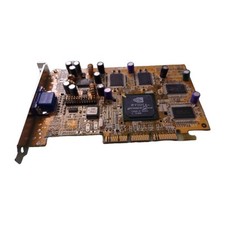 *SALE* ASUS AGP-V7700/32M (TVR) 32M DELUXE AGP VGA CARD NO FAN VGA ONLY MXB112 picture