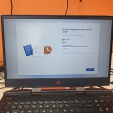 Scratched LCD HP Omen 15-DC0030NR Intel i7-8750H 2.2GHz 16GB 256GB GTX 1060 picture
