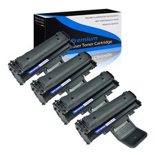 4PK Black ML1610 ML2010 Toner Cartridge for Samsung ML-2510 ML-2570 ML-2571N picture