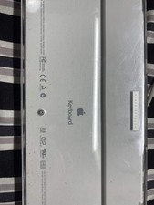 Apple A1048 Wired USB Keyboard - White/clear picture