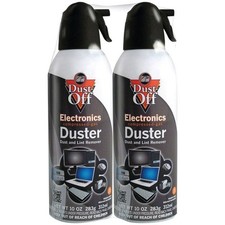 Dust-Off Electronics Compressed Air Duster 10 oz Cans – 2 Pack |  picture