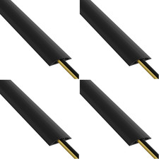 6Ft Floor Cord Cover, Cable Protector, Hide Extension Cords, Protect picture