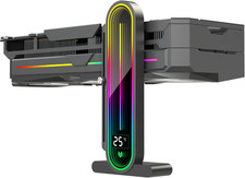 ARGB GPU Support Bracket, Universal GPU Bracket with Temperature Display, Graphi picture