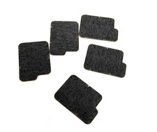 5 x HANDMADE Rear SSD/RAM Memory  Cover/Door for Getac F110 G2/G3 Tablet 