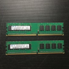Pair of 512MB Samsung DDR2 PC2-4200U Desktop Memory Sticks M378T6553CZ3-CD5 picture