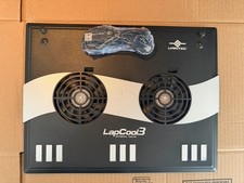 LapCool3 Laptop Cooling Pad Dual Fan USB Powered Notebook Cooler Vantec Tested picture