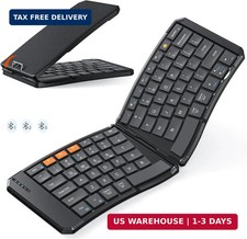 Foldable Bluetooth Keyboard, Split Ergonomic, Portable picture