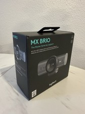 Logitech MX Brio Ultra HD 4K Webcam for Collaboration and Streaming, 1080p picture