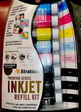 Stratitec Premium Series Inkjet Printer Ink Refill Kit picture