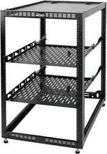 20U Open Frame Network Rack for IT & AV Gear, AV Rack Floor Standing or Wall Mou picture