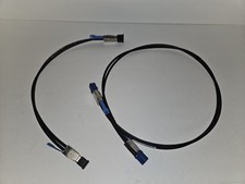 2 x Mini-SAS HD to Mini-SAS HD Cables - HP 716196-001, HP 691970-002, 691969-001 picture