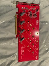 Startech.com QUAD-M2-PCIE-CARD-B (M.2 NVME PCIe Expansion Card x4, 4 slots) picture