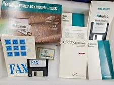 Megahertz 14,400bps PCMCIA Fax Modem with XJack for Palmtop Handheld PC Computer picture