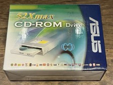 Vintage ASUS CD-S520/A 52x Internal IDE CD-ROM Drive for Beige Retro PC VTG picture