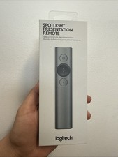 Logitech Spotlight 910-004654 Wireless Presentation Remote Control - Slate, NEW picture