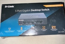 D-Link Switch DGS-105GL 5-Port Gigabit Desktop Ethernet Switch Metal Save Energy picture