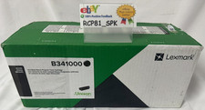 Genuine Lexmark B341000 Black Return Program Toner Cartridge | BNIB | Fast Ship picture