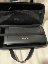 Epson WorkForce WF-100 Wireless Mobile Inkjet Printer with plugins. no ink picture