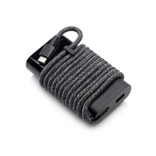 HP 65W USB C Laptop Charger Black Type C Power Adapter Travel Fast Charging Cabl picture