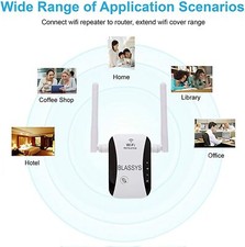Mini Pocket Wifi Extender Wireless Repeater Booster Works with Any Router picture
