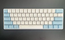 EDJO MK61 Wired/Wireless USB-C Mechanical Keyboard QWERTY English White/Blue picture