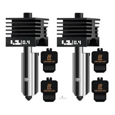 Durable 0.4mm Hard Steel Hotend Kit for Bambu Lab P2S/H2D/H2S - 2 Silicone Socks picture