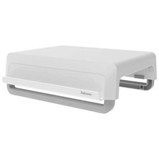 Fellowes Breyta Ergonomic Monitor Riser 100098565 – Adjustable Desk Stand, White picture