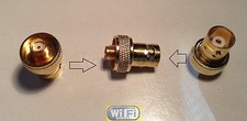 SMA Female To BNC Female Convert Adaptor For Two Way Radio BaoFeng UV-5R FD-880 picture