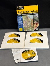National Geographic Back Roads Explorer 17 CD-ROM PC Topographic Maps 50 States picture