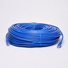 New 300ft Blue RJ45 CAT6 Ethernet LAN Network Internet Computer Solid Wire 23... picture