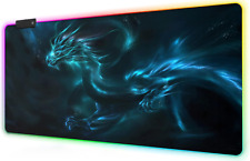 RGB Gaming Mouse Pad - Extra Large XXL LED Gaming Mouse Mat with Custom Design S picture