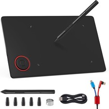 IMAGE Graphics Drawing Tablet 8.9 * 5.3 Inch with 8192 Levels Pen (SEALED) picture