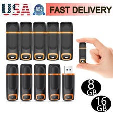 5/10/20 Pack USB 2.0 Flash Drive Memory Stick Thumb Drive Pen Drive 8GB 16GB Lot picture