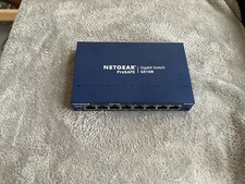 NETGEAR GS108 ProSafe (GS108-400NAS)8 Port Standalone Gigabit HARDLY USED picture