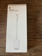 GENUINE Apple Lightning to USB Camera Adapter MD821AM/A Model A1440 NEW/Open Box picture