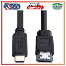 Xiwai USB C to Power Over eSATA DC 5V Adapter USB 3.0 for HDD SSD ODD Converter picture