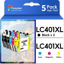LC401 LC401XL Ink Cartridges for Brother MFC-J1010DW MFC-J1012DW MFC-J1170DW picture