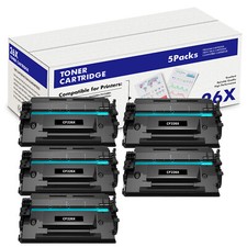5x CF226X Toner Cartridge W/Chip For HP 26X Laserjet Pro M402dn M426 M426fdw picture