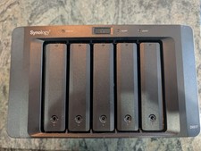 Synology DX517 5 Bay Diskless NAS Expansion Unit+AC Plug+eSATA cable DS1621 1821 picture
