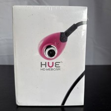 HUE HD portable camera Pink USB Cable Drive Base Manual Care Guide New Sealed picture