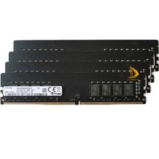 Samsung 4x 16GB 2RX8 PC4-2666V DDR4 21300MHz 288Pin UDIMM Desktop Memory RAM