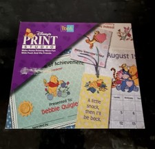 Disney's Winnie the Pooh Print Studio PC CD-ROM 1997 Windows 95 Vintage Retro picture