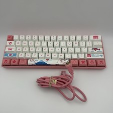 Akko 3061 World Tour Tokyo 60% Mechanical Keyboard Sakura Gatreon Yellow Switch picture