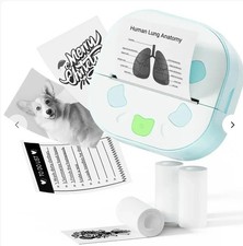 D21 Portable Sticker Printer Black & White Photo Print Scan Label Print / New picture