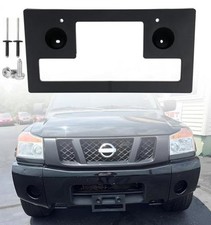 FASTCHE Front Bumper License Tag Plate Frame Bracket Holder Compatible with picture