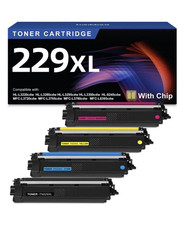 v4ink TN229XL Compatible High Yield Toner 4-Pack CMYK w/ Chip for Brother picture
