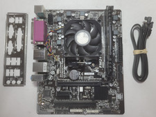 Gigabyte GA-F2A68HM-DS2H Motherboard AMD A6-7400K 8GB RAM, IO Shield *READ #1969 picture